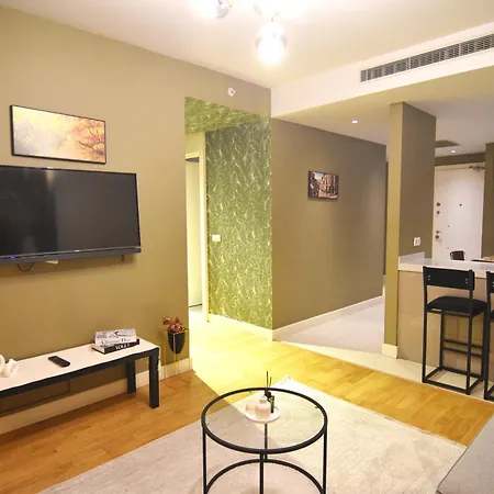 Spacious 2bdr Great Location To Taksim Poolgym * イスタンブール